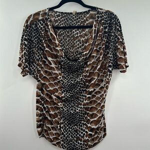 3For$20 Michael F Animal Print Size Medium